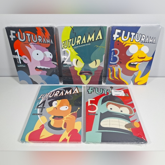 Futurama Season 1-5 New Sealed. - Picture 1 of 5